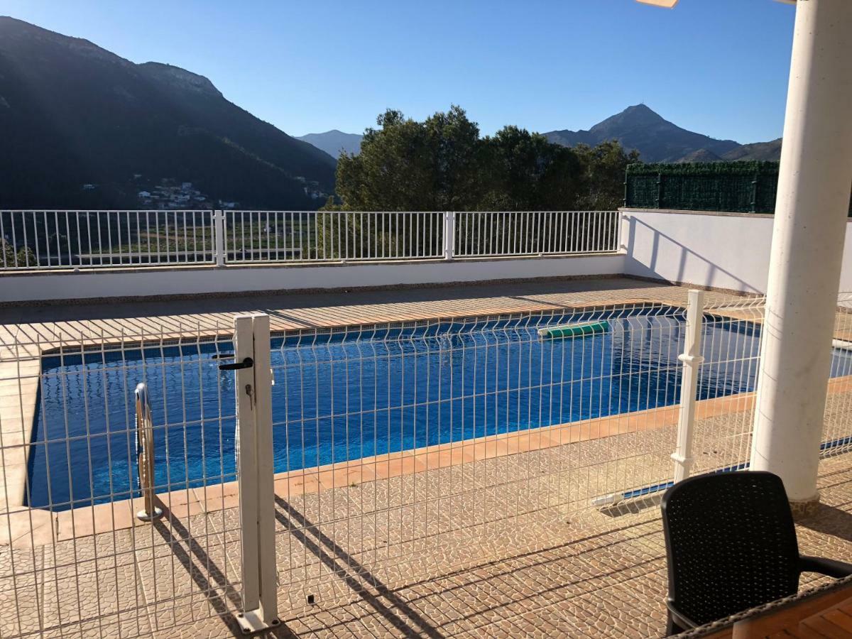 Casa Con Piscina E Impresionantes Vistas Villa Gandia Luaran gambar