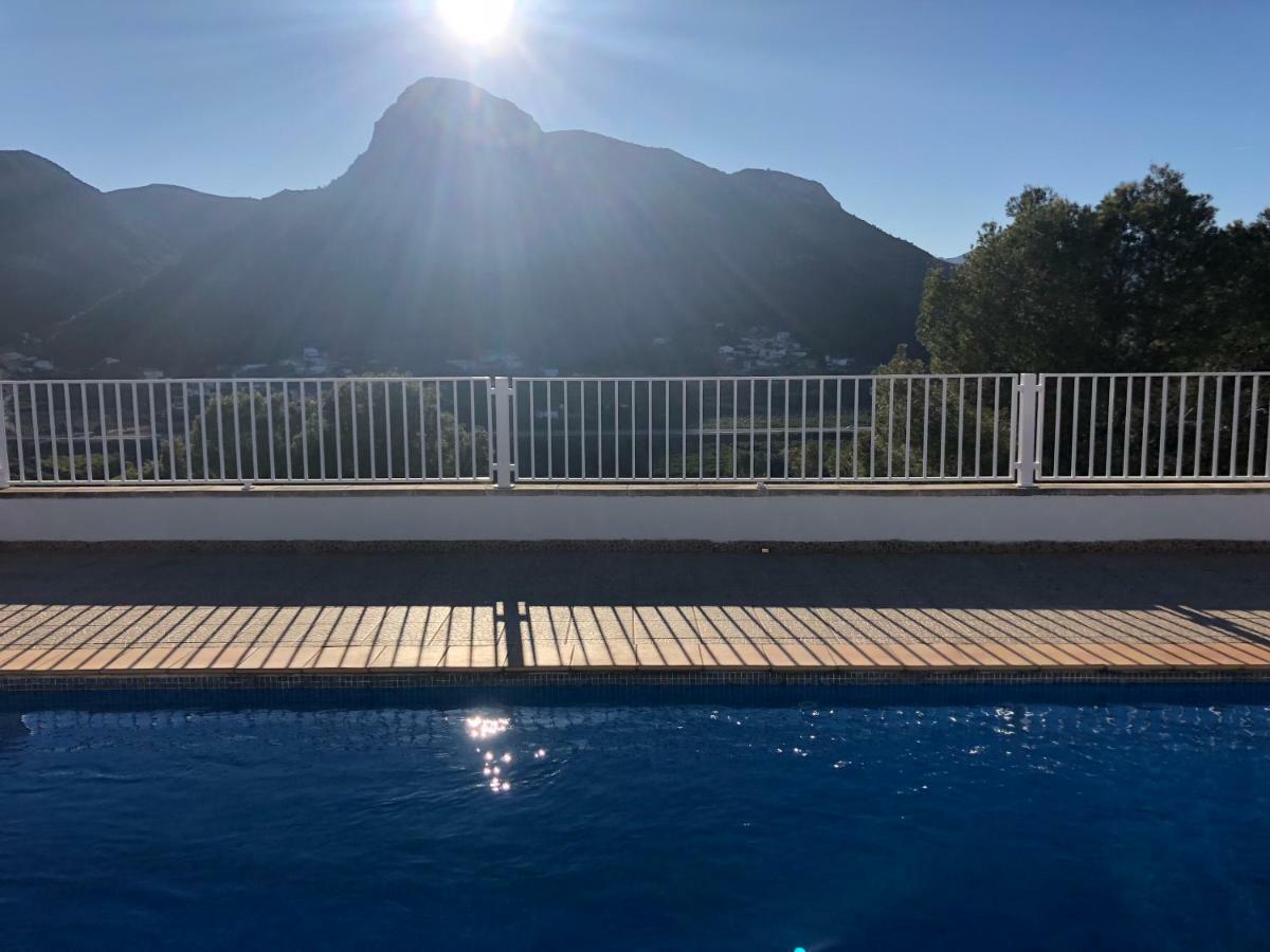 Casa Con Piscina E Impresionantes Vistas Villa Gandia Luaran gambar
